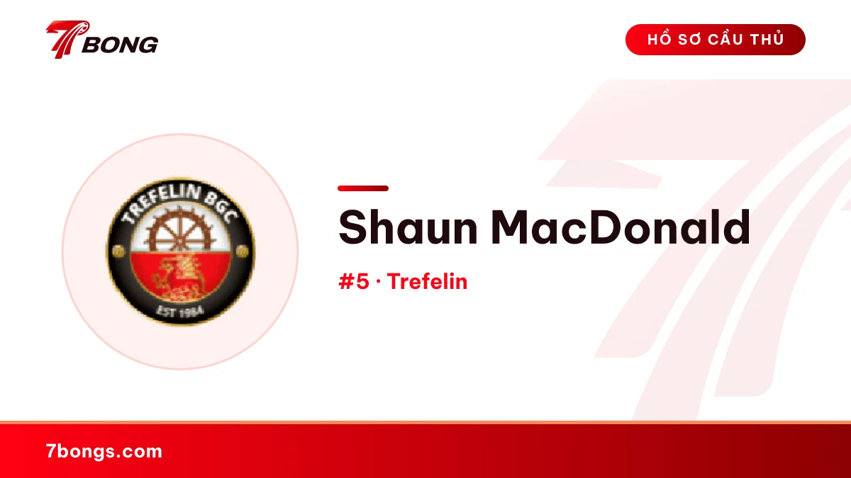 Shaun MacDonald — Trefelin