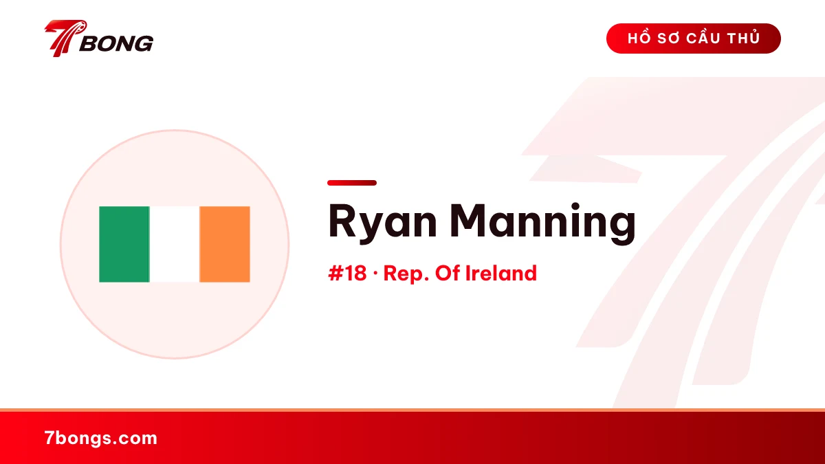 Ryan Manning — Rep. Of Ireland
