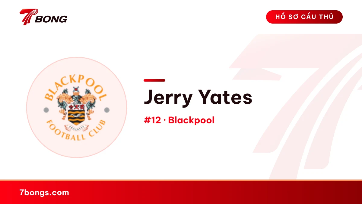 Jerry Yates — Blackpool