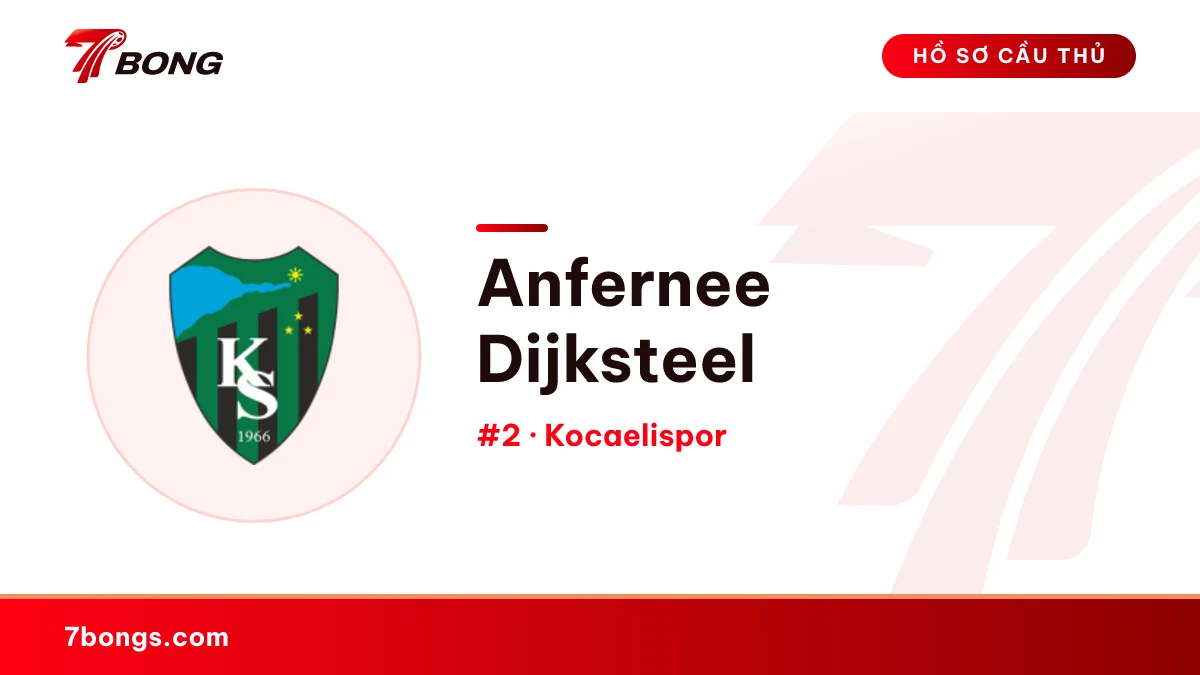Anfernee Dijksteel — Kocaelispor