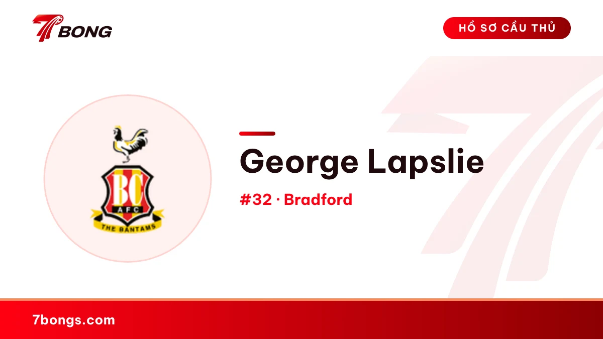 George Lapslie — Bradford