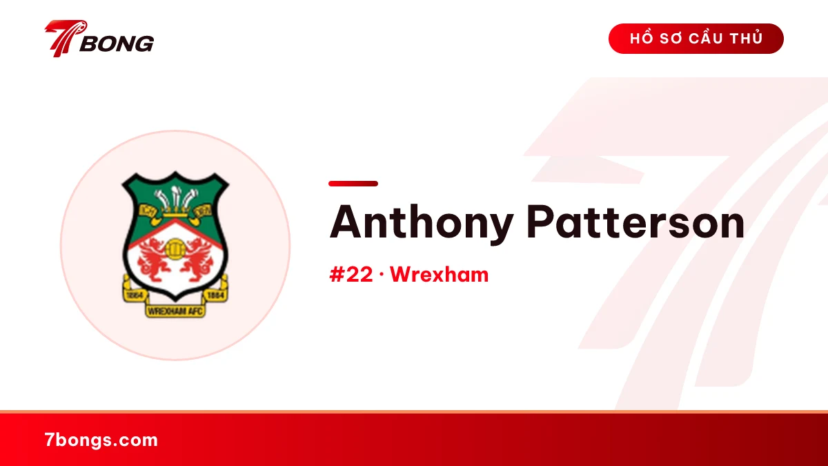 Anthony Patterson — Wrexham