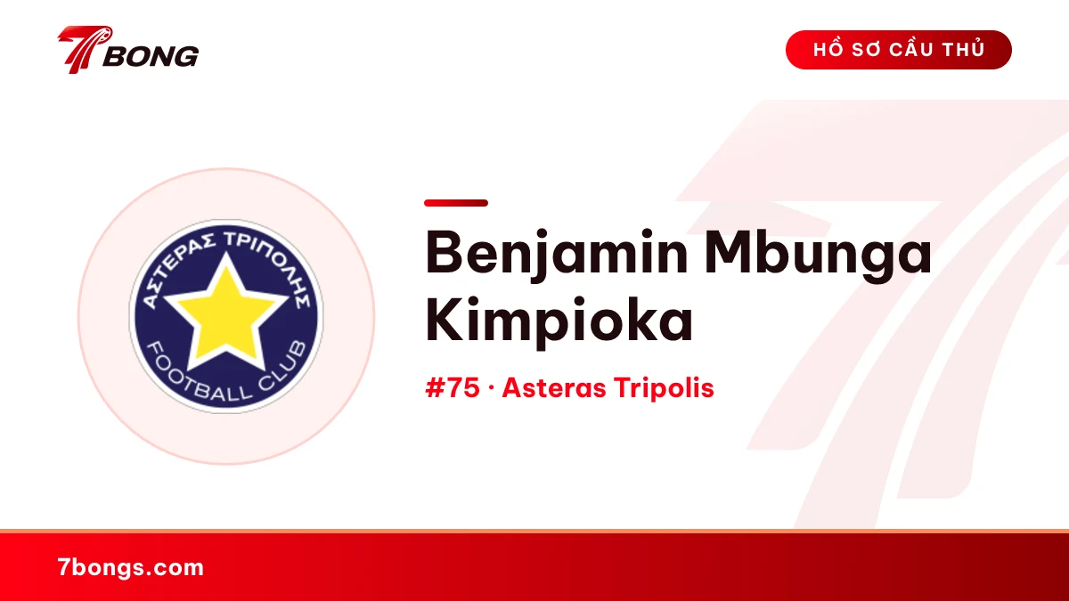 Benjamin Mbunga Kimpioka — Asteras Tripolis