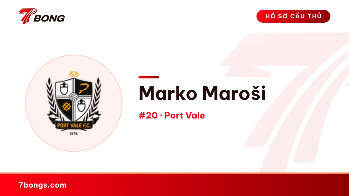 Marko Maroši — Port Vale