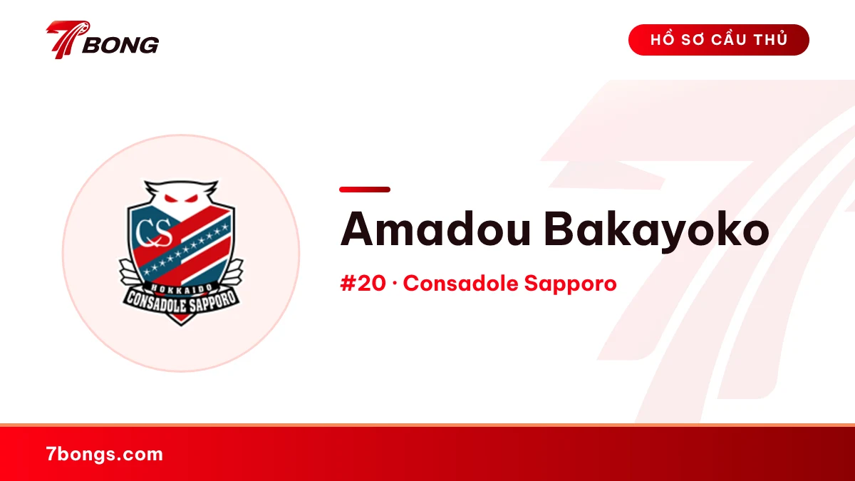 Amadou Bakayoko — Consadole Sapporo