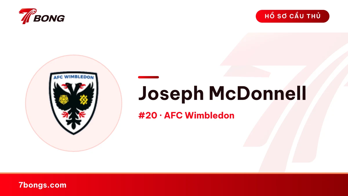 Joseph McDonnell — AFC Wimbledon