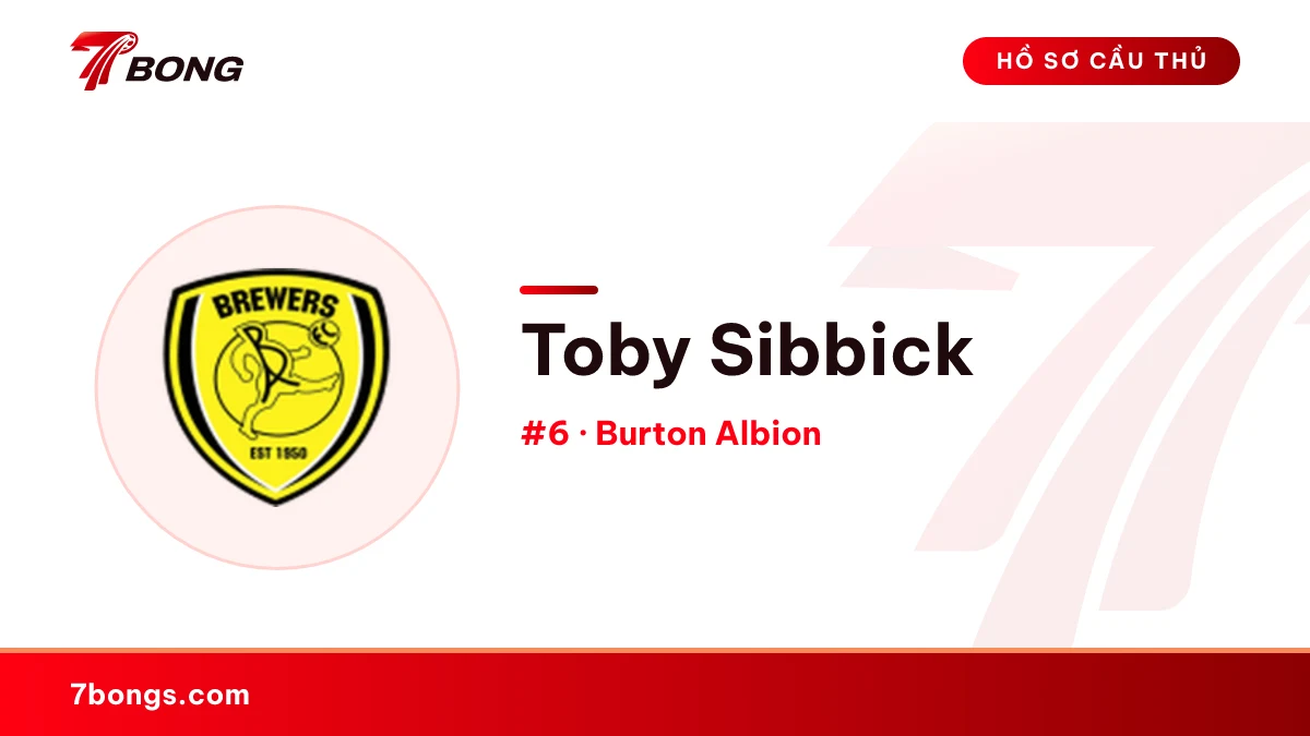 Toby Sibbick — Burton Albion