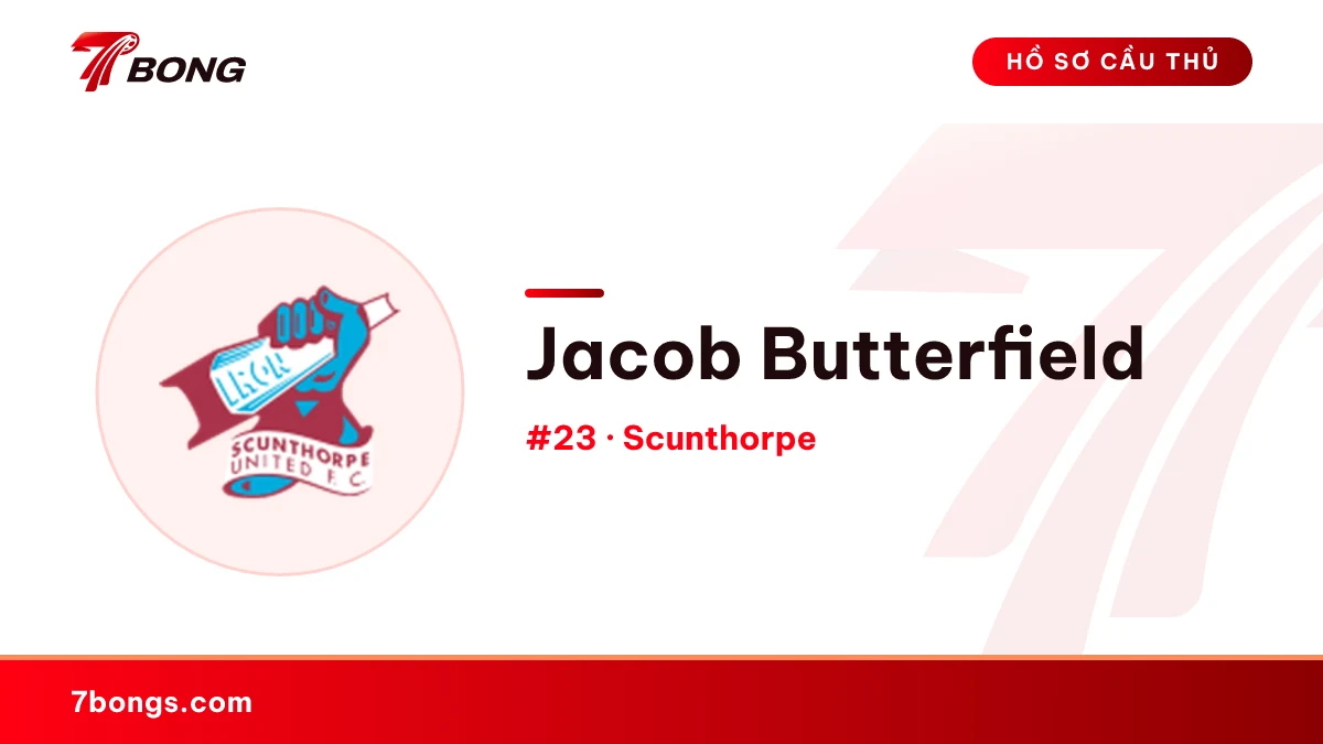 Jacob Butterfield — Scunthorpe
