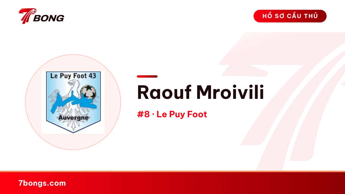 Raouf Mroivili — Le Puy Foot