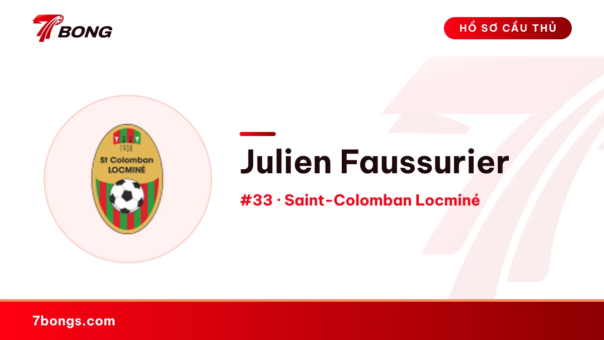 Julien Faussurier — Saint-Colomban Locminé