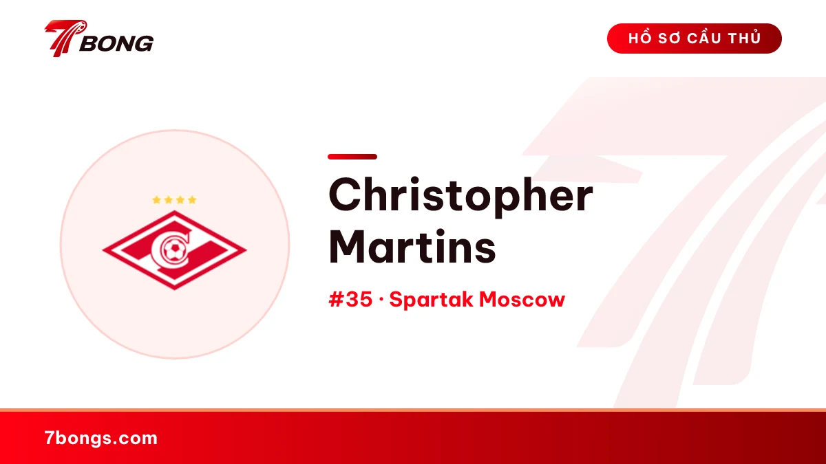 Christopher Martins — Spartak Moscow