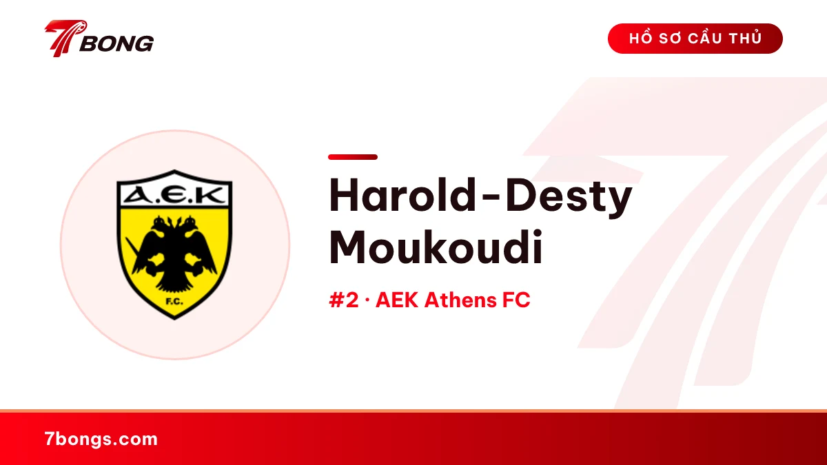 Harold-Desty Moukoudi — AEK Athens FC