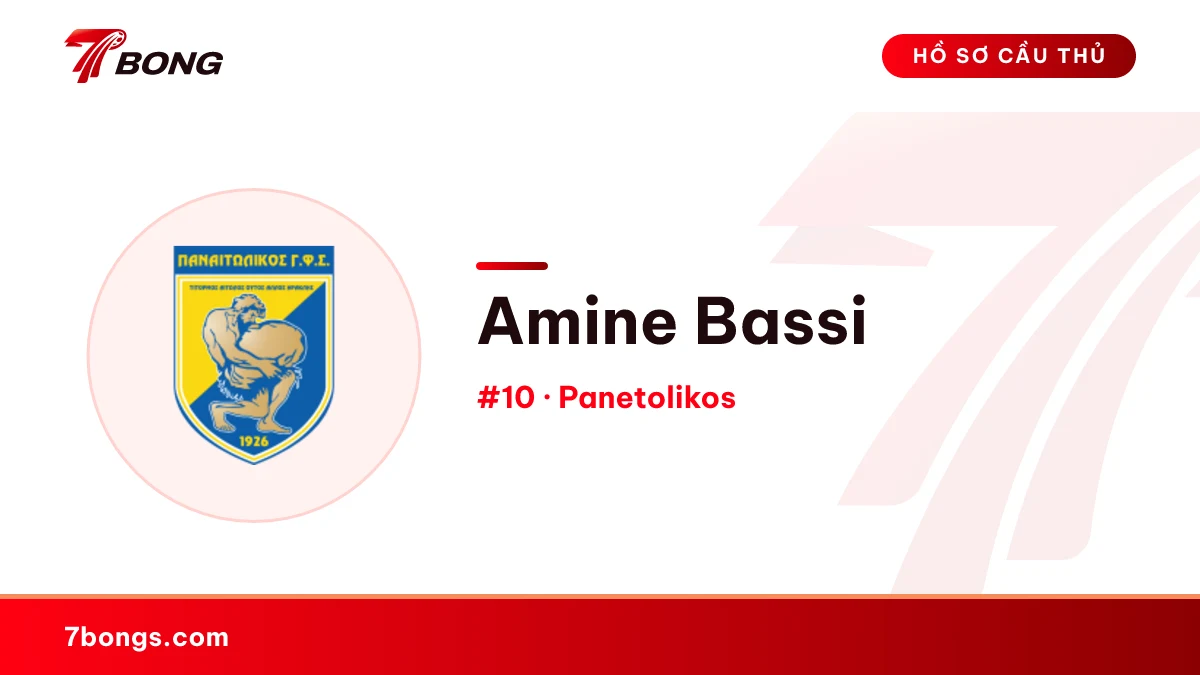 Amine Bassi — Panetolikos