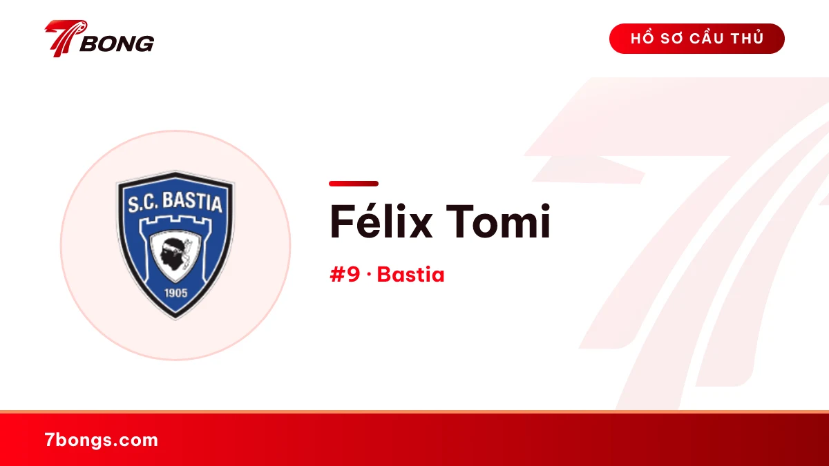 Félix Tomi — Bastia