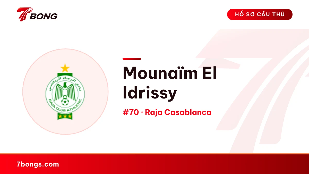 Mounaïm El Idrissy — Raja Casablanca