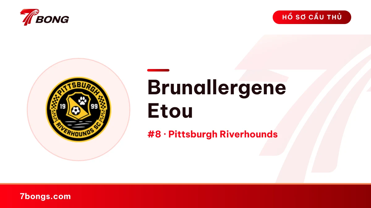 Brunallergene Etou — Pittsburgh Riverhounds