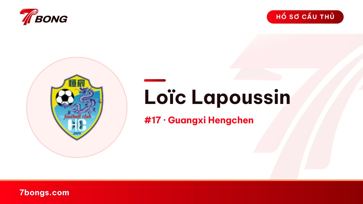 Loïc Lapoussin — Guangxi Hengchen