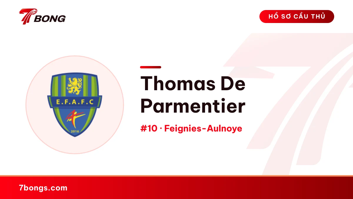 Thomas De Parmentier — Feignies-Aulnoye