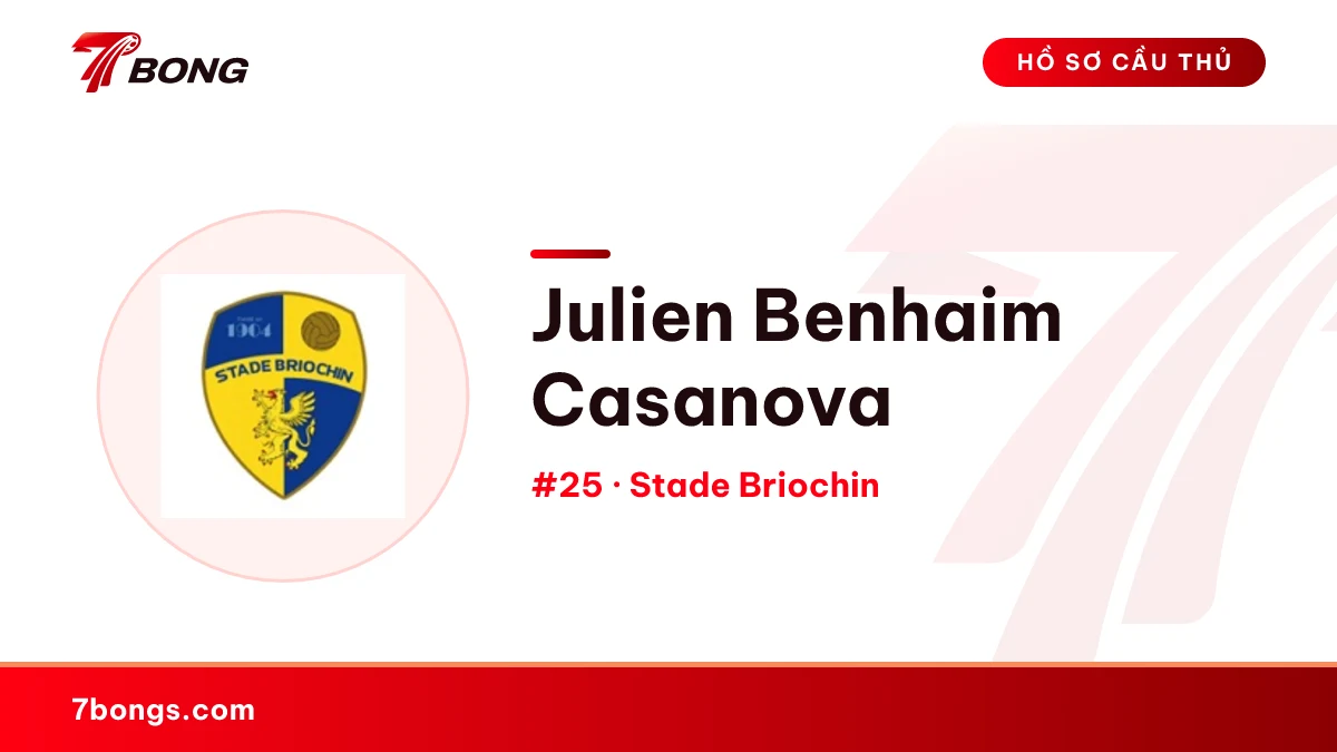 Julien Benhaim Casanova — Stade Briochin