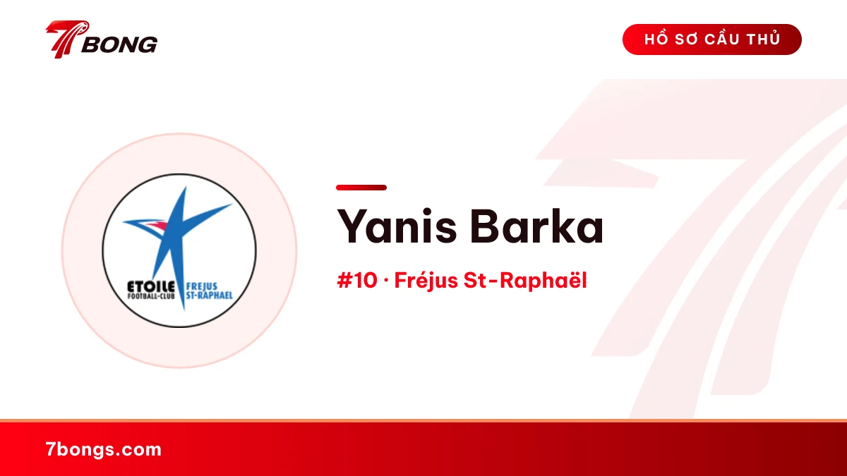 Yanis Barka — Fréjus St-Raphaël