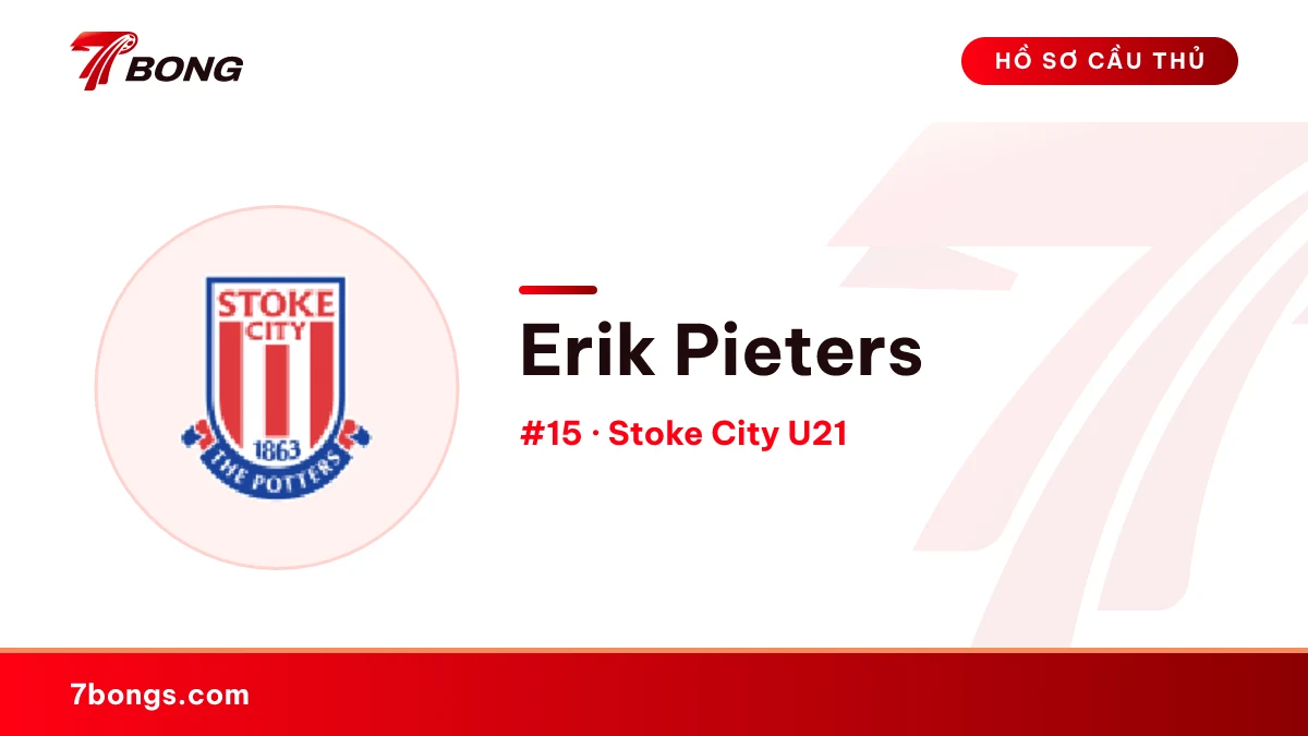 Erik Pieters — Stoke City U21