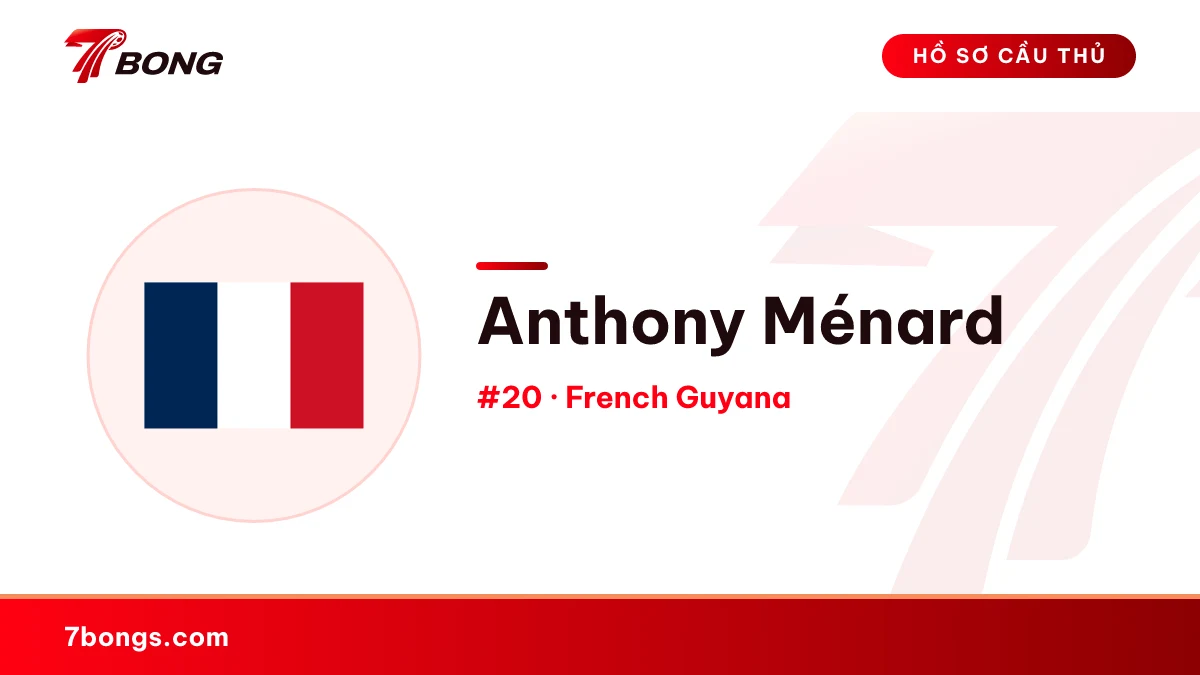 Anthony Ménard — French Guyana