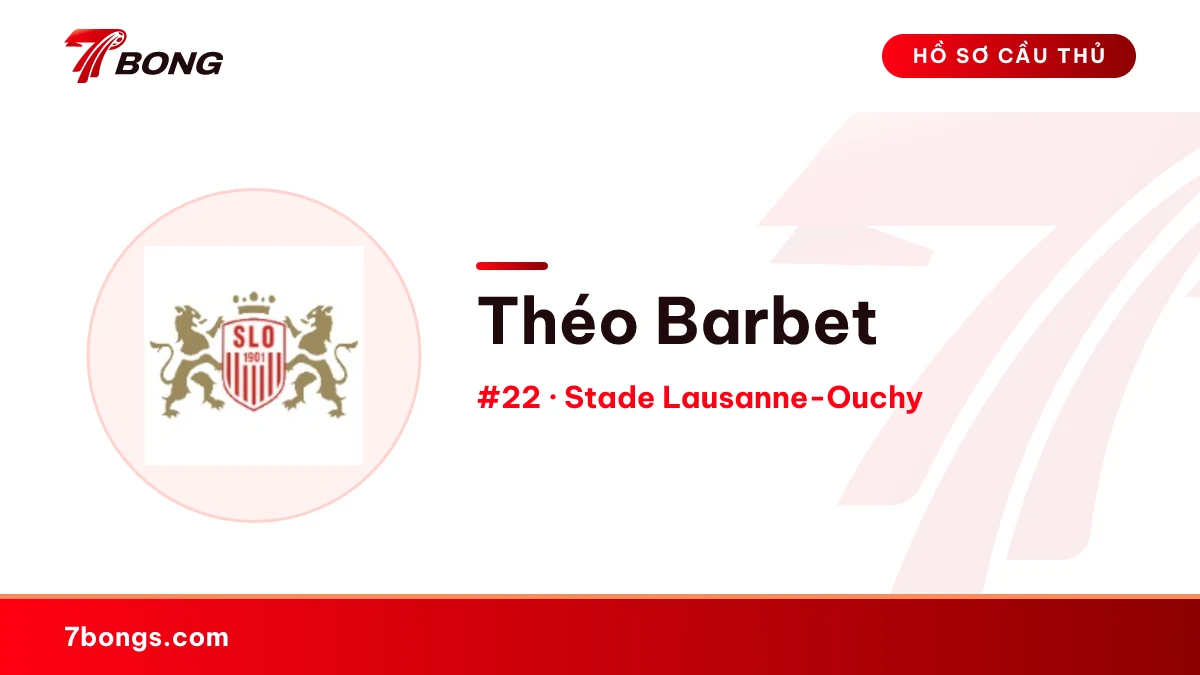 Théo Barbet — Stade Lausanne-Ouchy