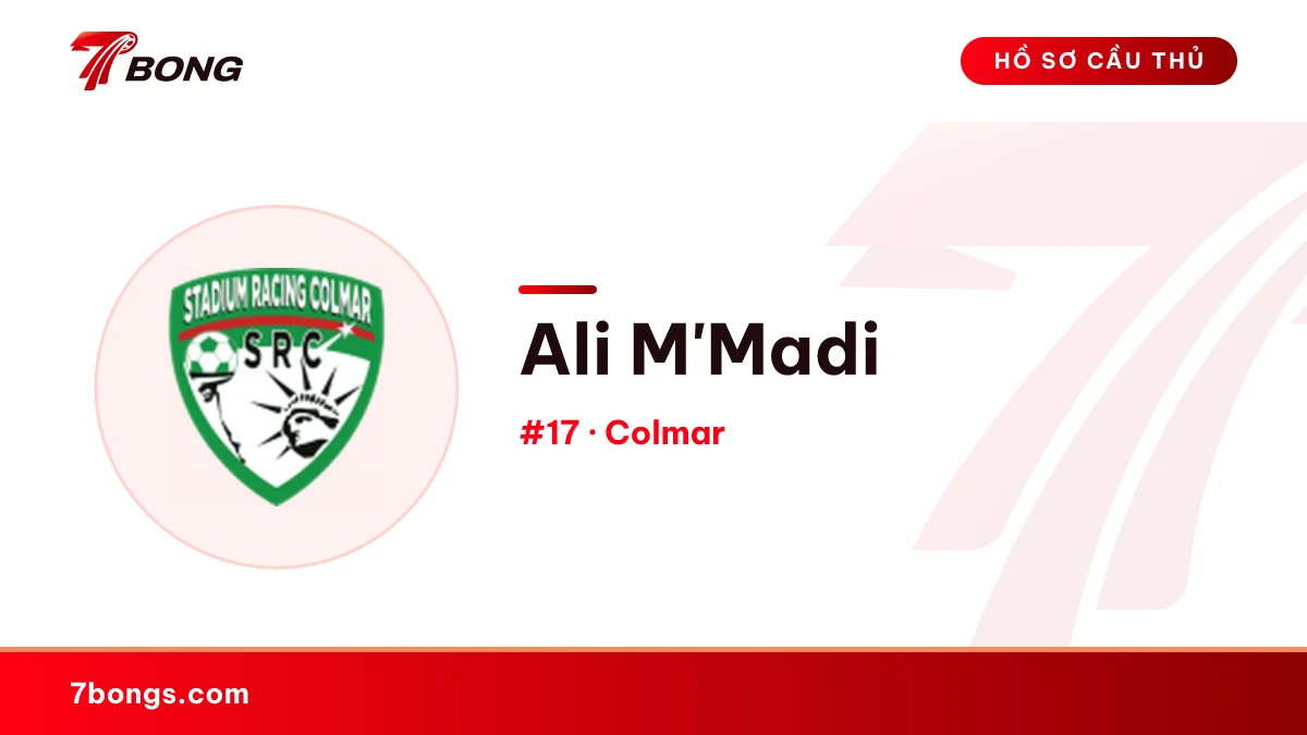 Ali M'Madi — Colmar
