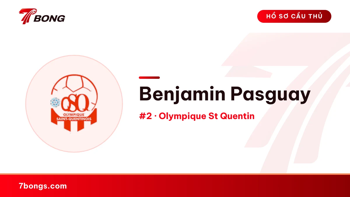 Benjamin Pasguay — Olympique St Quentin