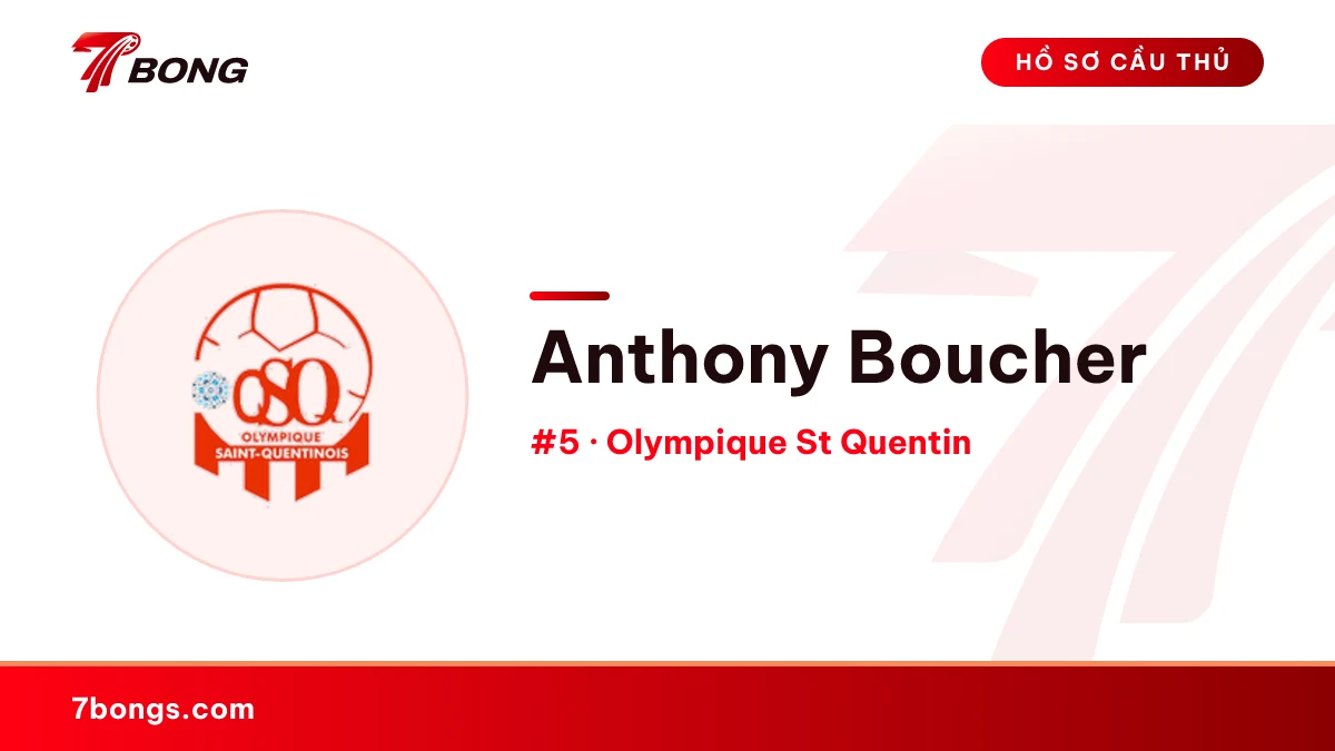 Anthony Boucher — Olympique St Quentin