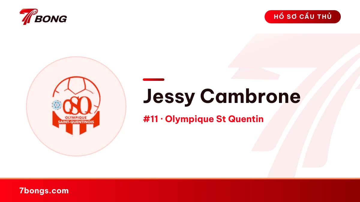 Jessy Cambrone — Olympique St Quentin