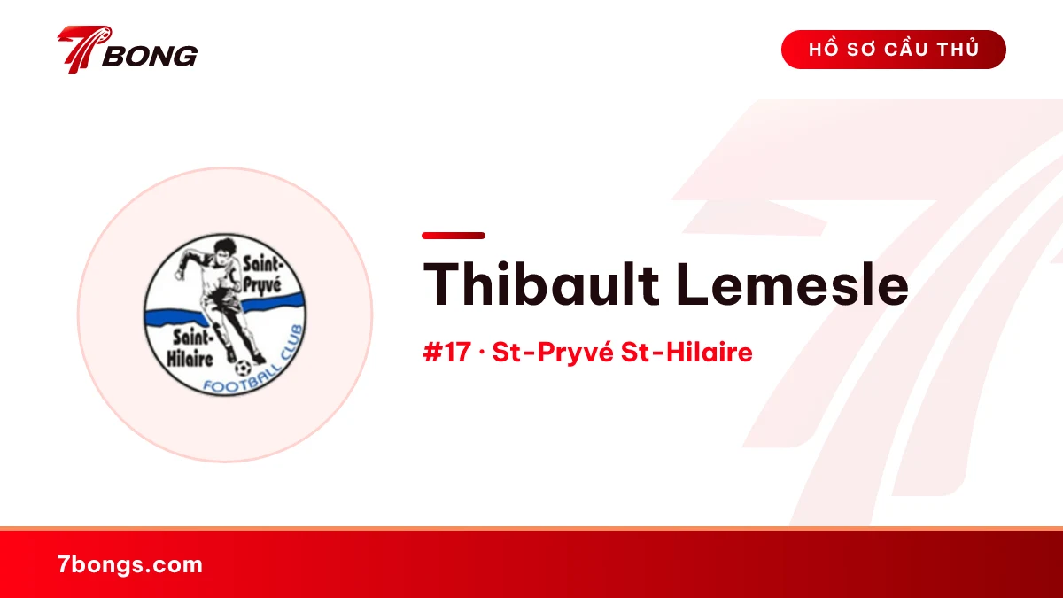 Thibault Lemesle — St-Pryvé St-Hilaire