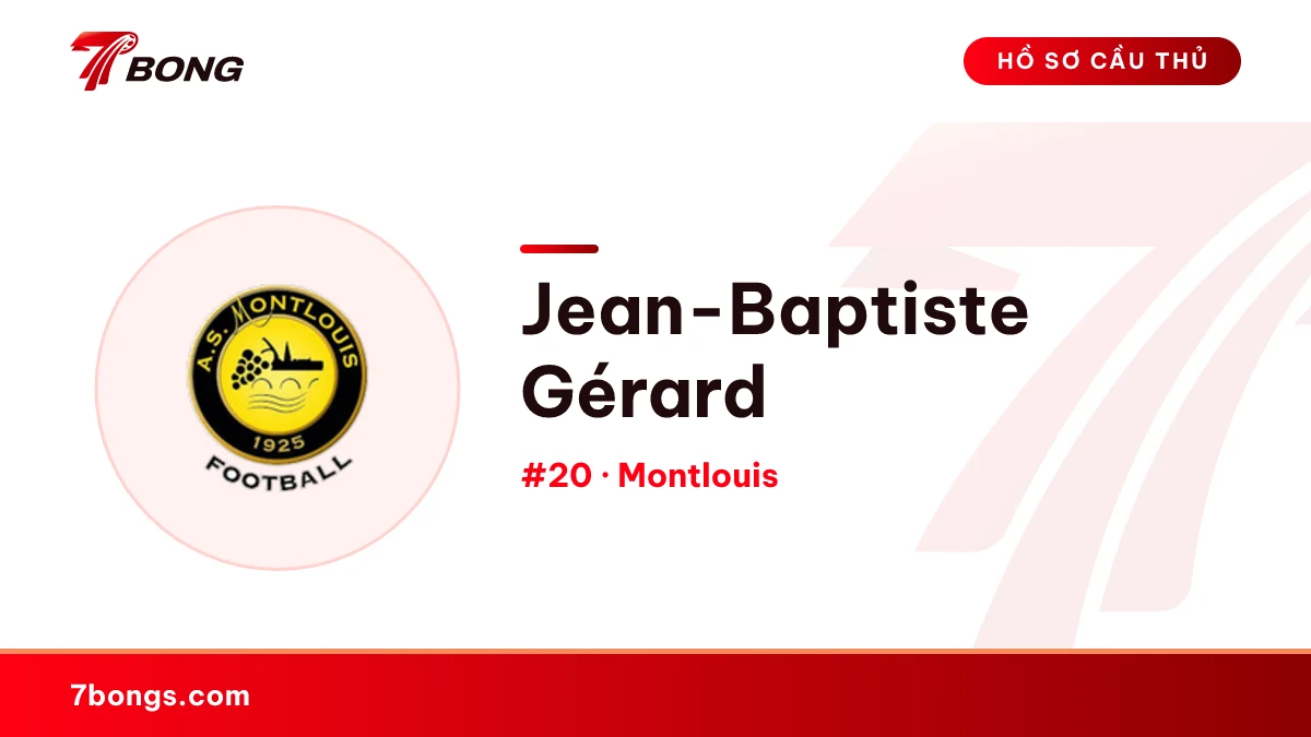 Jean-Baptiste Gérard — Montlouis