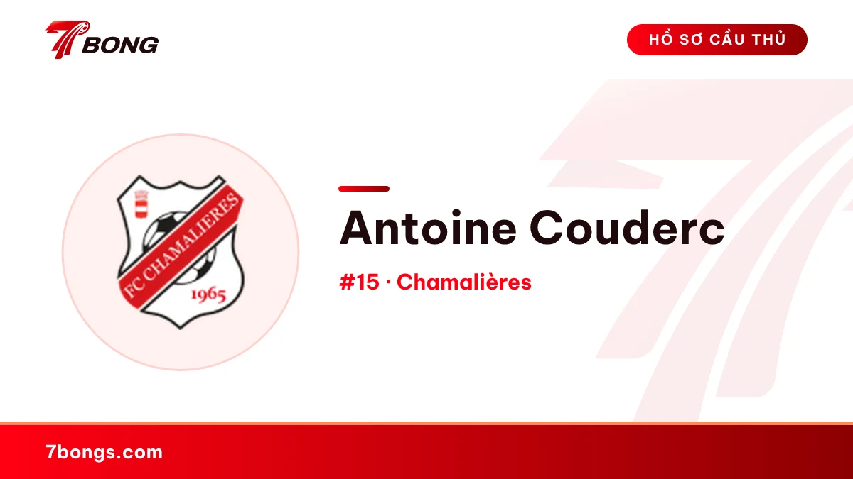 Antoine Couderc — Chamalières