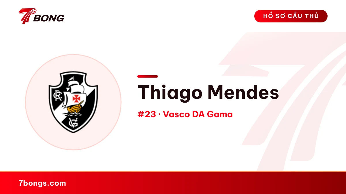 Thiago Mendes — Vasco DA Gama
