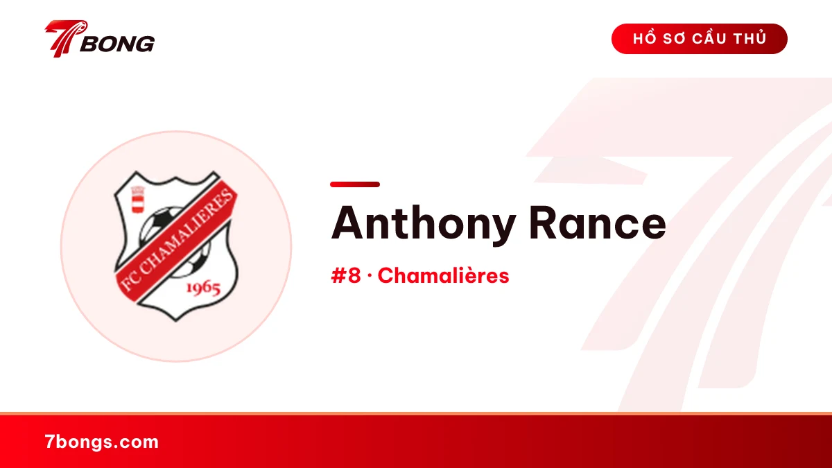 Anthony Rance — Chamalières