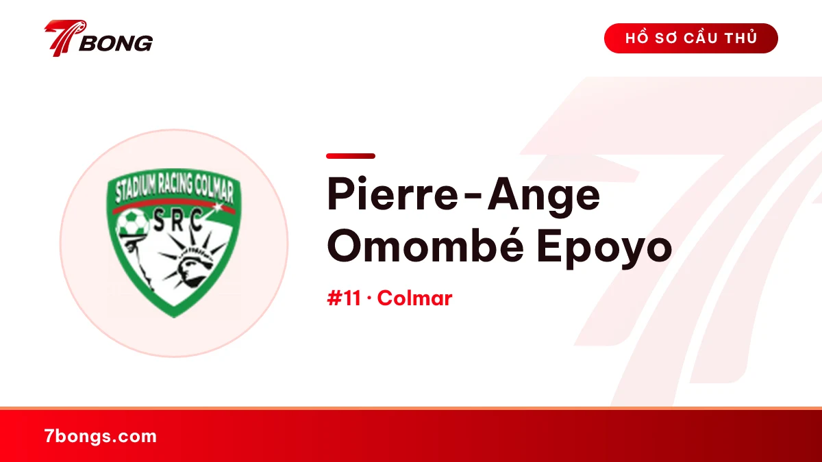 Pierre-Ange Omombé Epoyo — Colmar