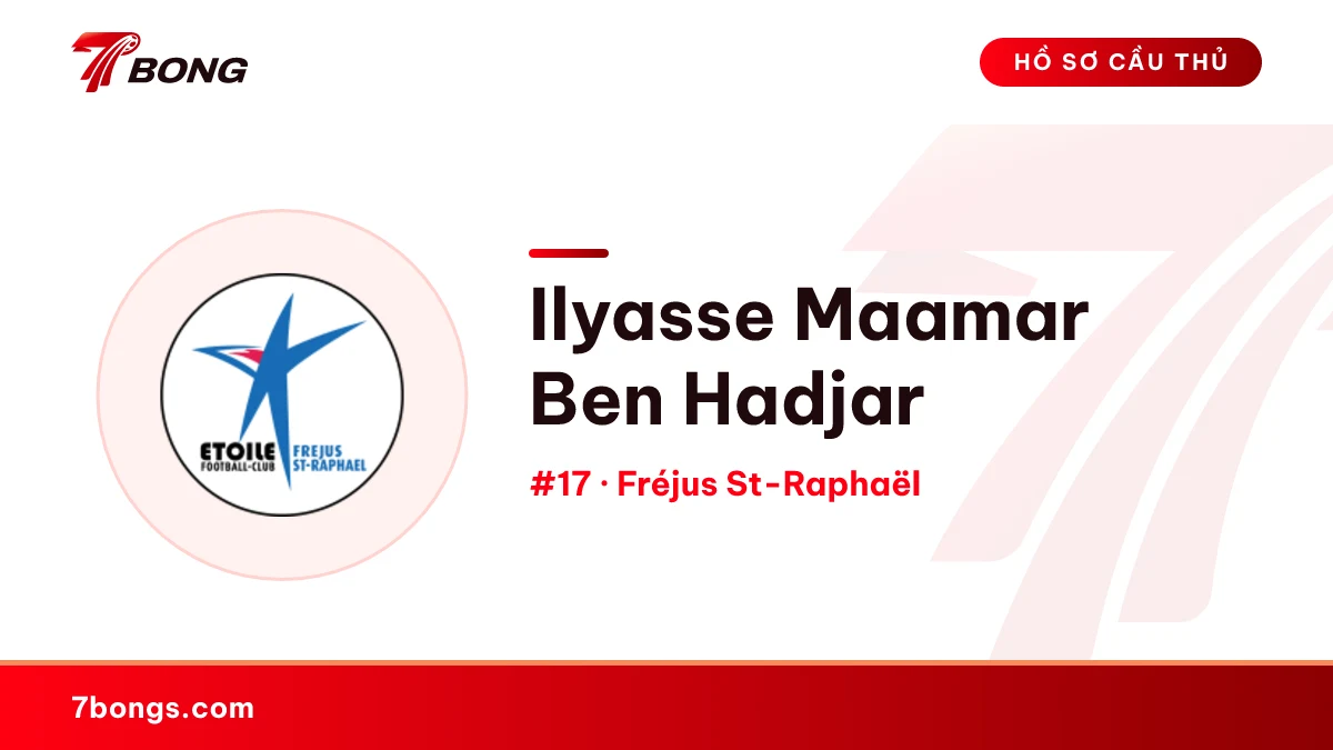 Ilyasse Maamar Ben Hadjar — Fréjus St-Raphaël