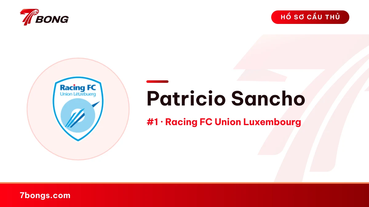 Patricio Sancho — Racing FC Union Luxembourg