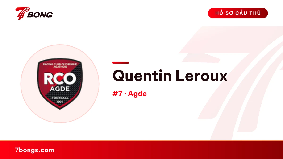 Quentin Leroux — Agde