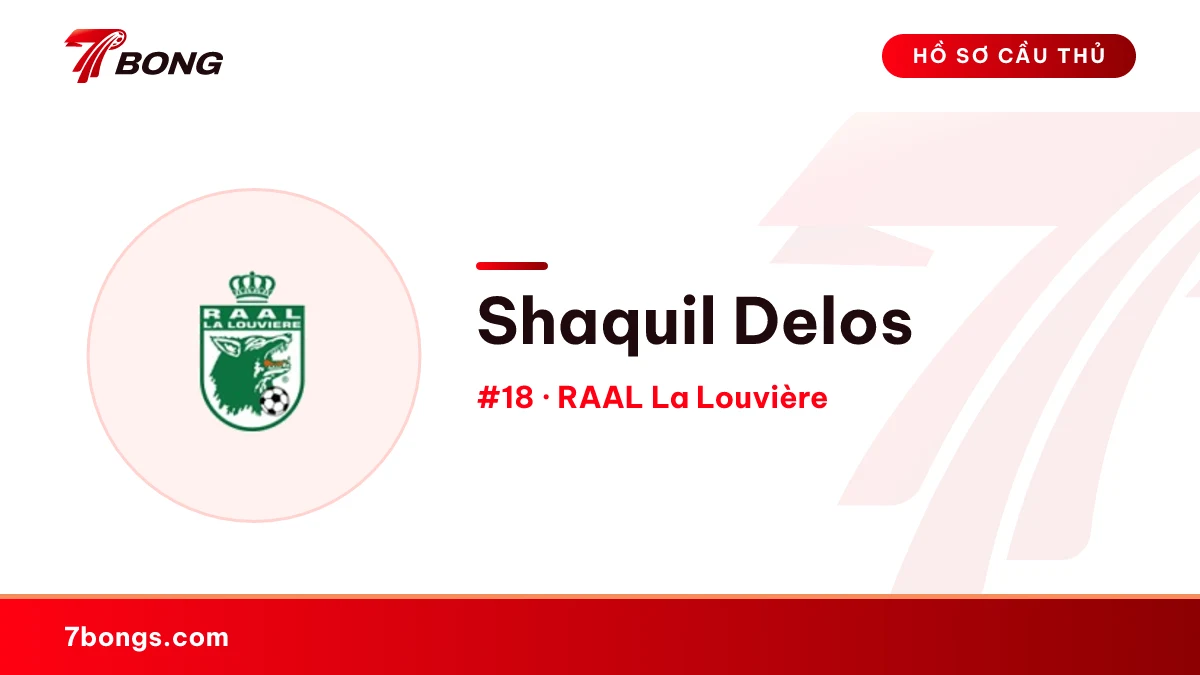Shaquil Delos — RAAL La Louvière