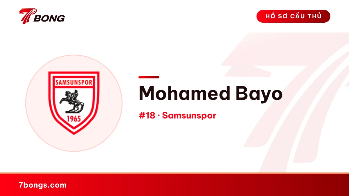 Mohamed Bayo — Samsunspor