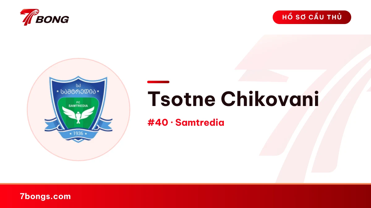Tsotne Chikovani — Samtredia