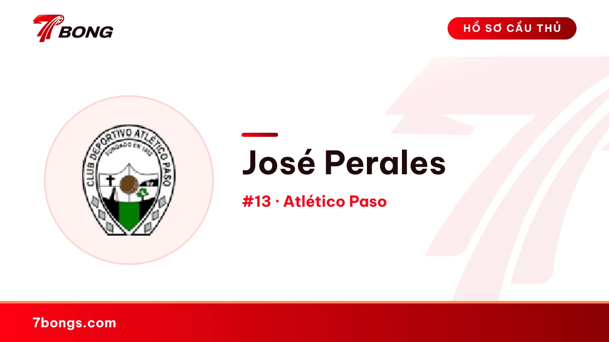 José Perales — Atlético Paso