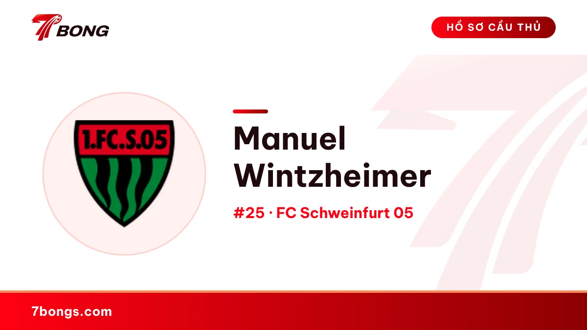 Manuel Wintzheimer — FC Schweinfurt 05