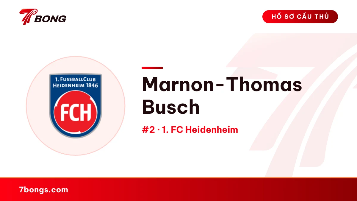 Marnon-Thomas Busch — 1. FC Heidenheim