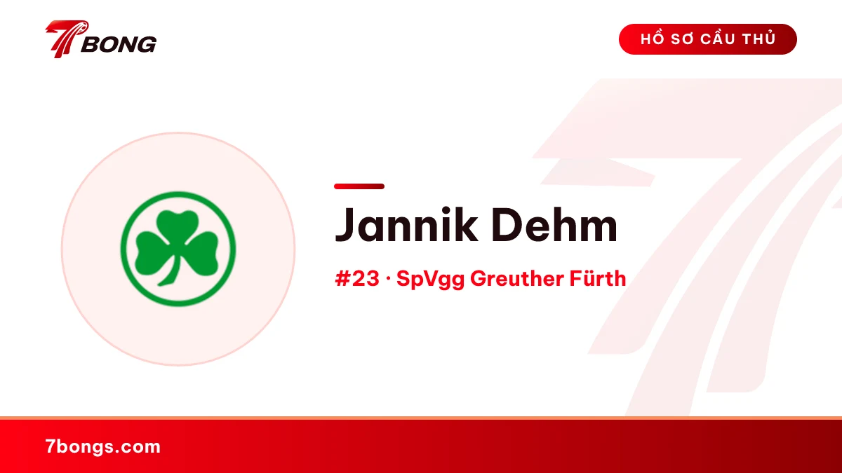 Jannik Dehm — SpVgg Greuther Fürth