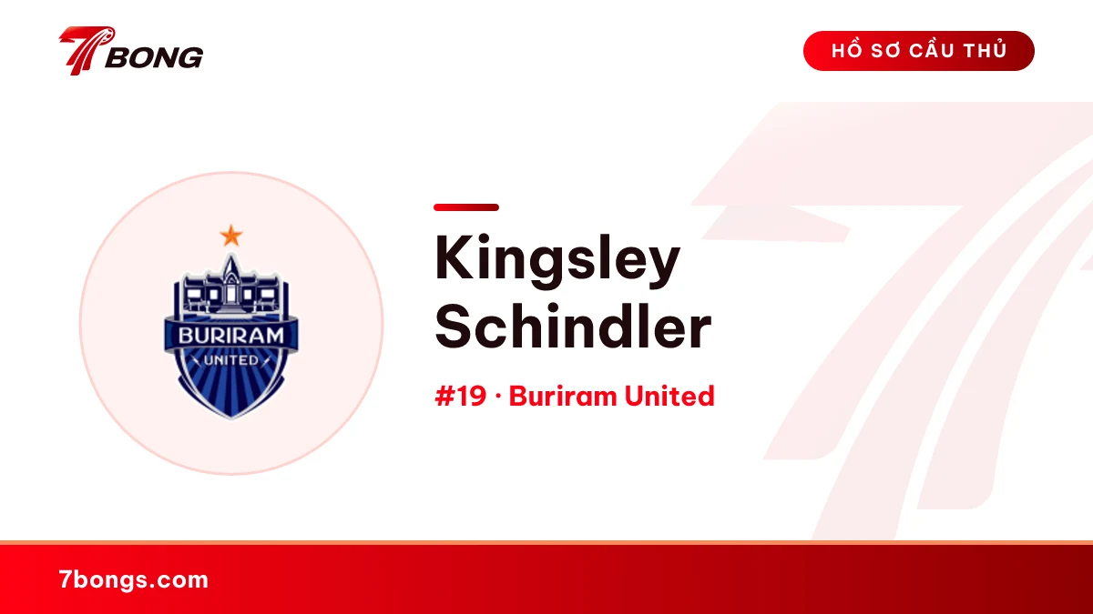 Kingsley Schindler — Buriram United