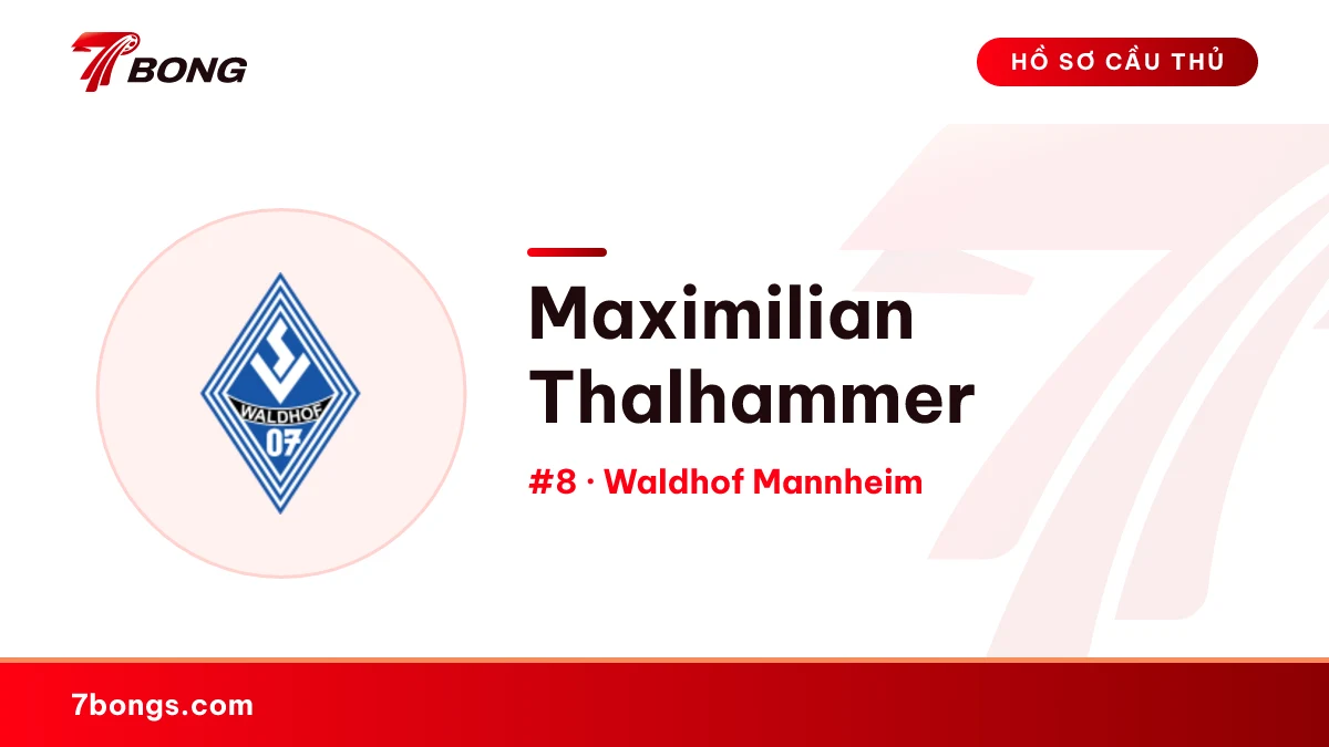 Maximilian Thalhammer — Waldhof Mannheim