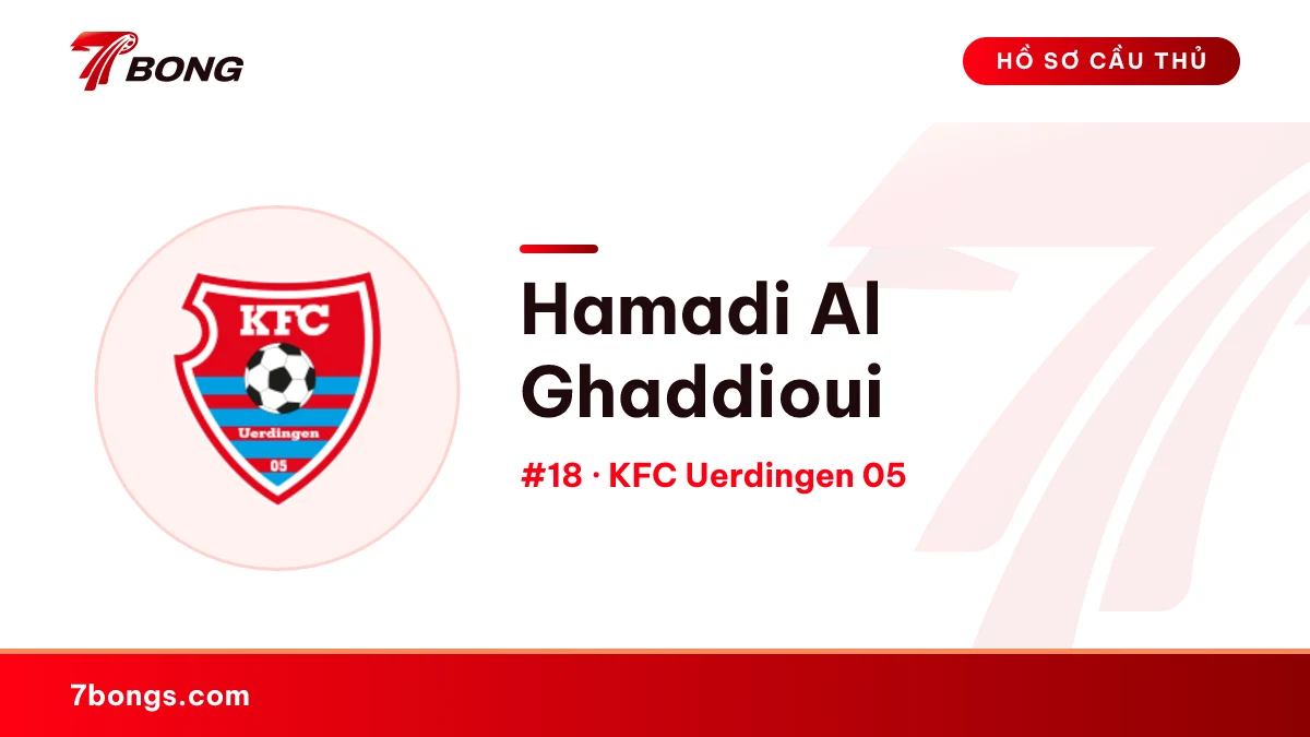 Hamadi Al Ghaddioui — KFC Uerdingen 05
